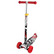 Детский трёхколёсный самокат Chipolino Croxer Evo (3800931037772) Черный 3 года, 50 кг, Пластиковые