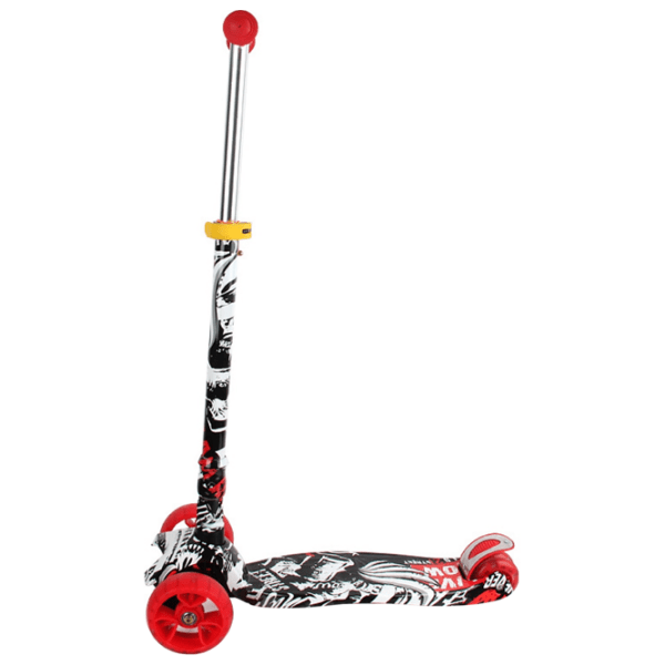 Детский трёхколёсный самокат Chipolino Croxer Evo (3800931037772) Черный 3 года, 50 кг, Пластиковые photo 2