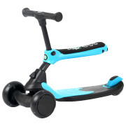 Детский трёхколёсный самокат Chipolino X-Press (3800931042110) Синий 1 год, 50 кг, Пластиковые с силиконом