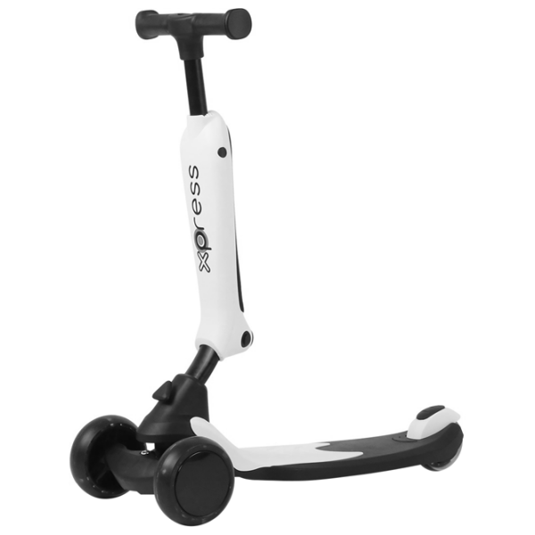Детский трёхколёсный самокат Chipolino X-Press (3800931042110) Синий 1 год, 50 кг, Пластиковые с силиконом photo 4