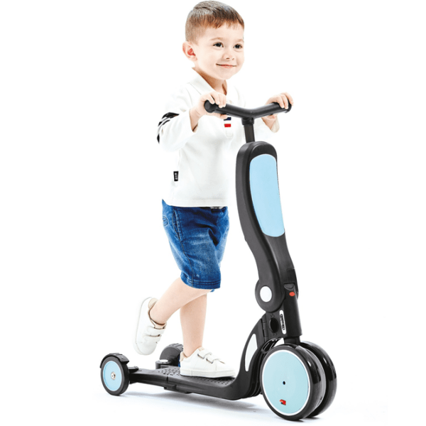 Trotinetă pentru copii cu trei roți Chipolino All Ride (3800931038984) Red 3 ani, 20 kg, Din plastic cu silicon photo 5