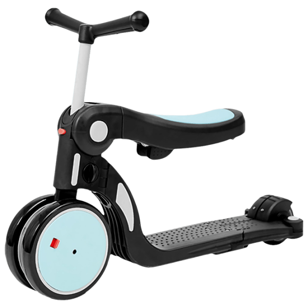 Детский трёхколёсный самокат Chipolino All Ride (3800931038977) Синий 3 года, 20 кг, Пластиковые с силиконом photo 1