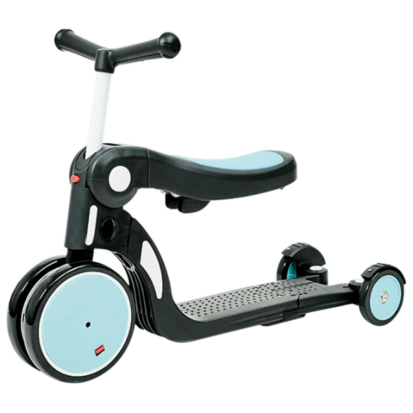 Детский трёхколёсный самокат Chipolino All Ride (3800931038977) Синий 3 года, 20 кг, Пластиковые с силиконом photo 2