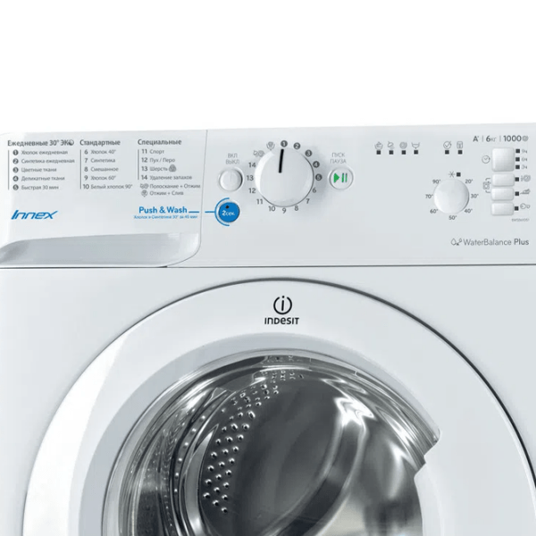 Стиральная машина Indesit BWSB 61051 Белый 6 кг, 1000 об/ мин, A photo 3