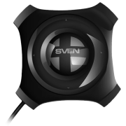 Adaptor Hub Sven HB-432 Black USB 2.0
