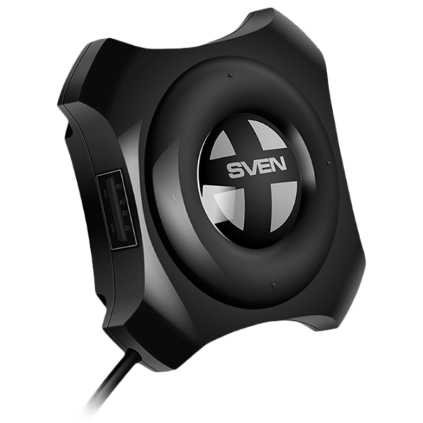 Adaptor Hub Sven HB-432 Black USB 2.0 photo 2