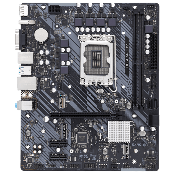 Материнская плата ASRock B660M-HDV mATX  photo 1