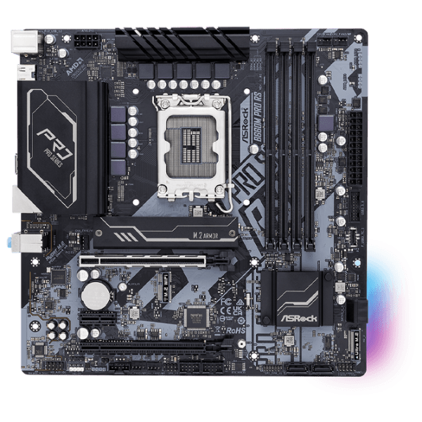 Материнская плата ASRock B660M PRO RS mATX  photo 1
