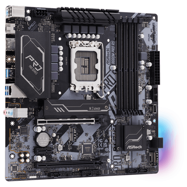 Материнская плата ASRock B660M PRO RS mATX  photo 2