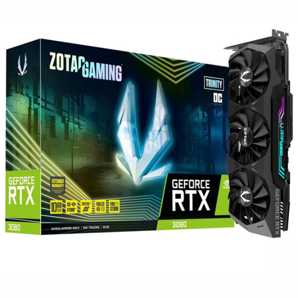 Видеокарта Zotac GeForce RTX 3080 Trinity OC 10 ГБ  photo 5