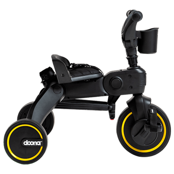 Triciclu Doona Liki Trike Midnight Black Aluminiu/ Pentru copii photo 3