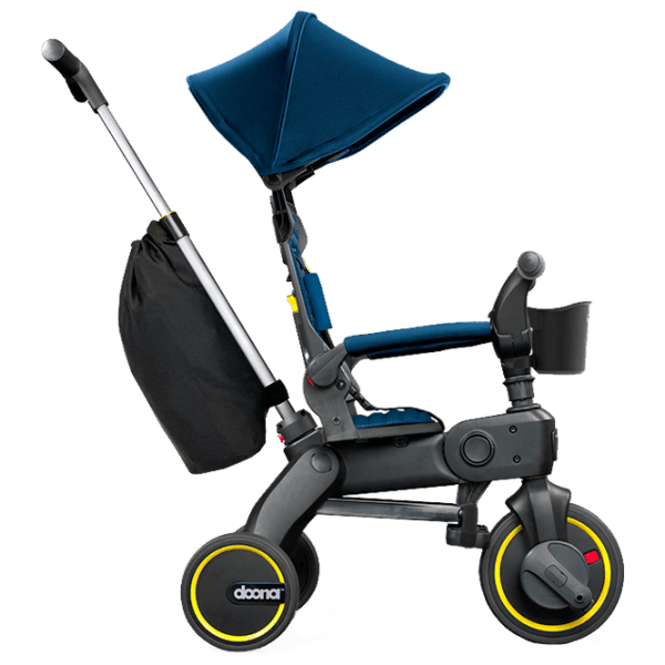 Triciclu Doona Liki Trike S3 Blue Metal/ Pentru copii photo 2