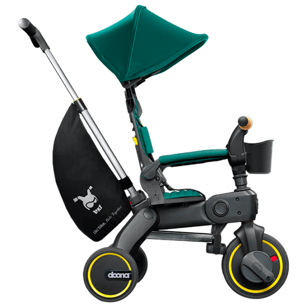 Triciclu Doona Liki Trike S5 Green Metal/ Pentru copii photo 2