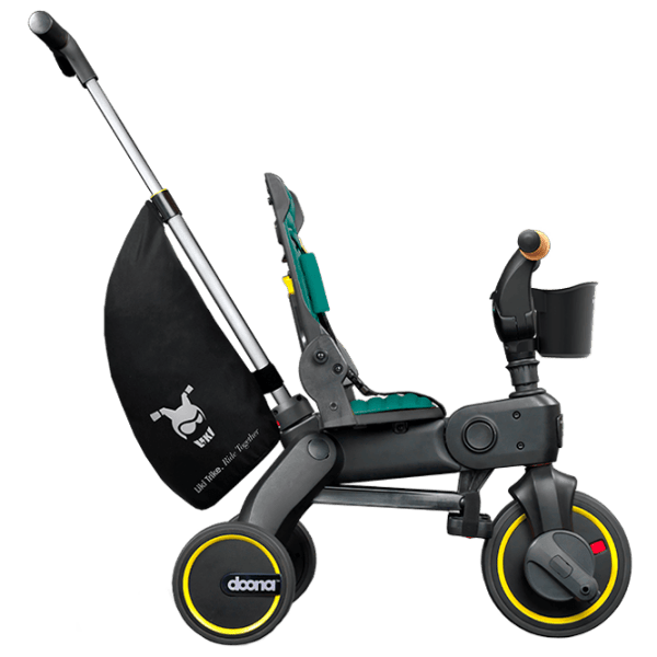 Triciclu Doona Liki Trike S5 Green Metal/ Pentru copii photo 3