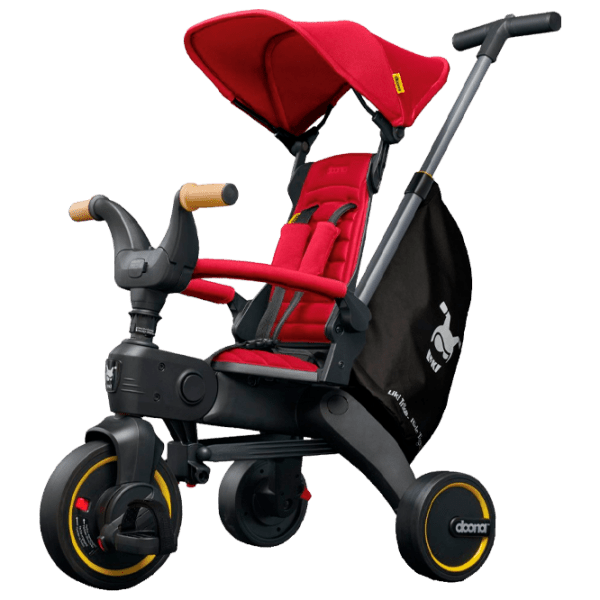 Triciclu Doona Liki Trike S5 Red Metal/ Pentru copii photo 1