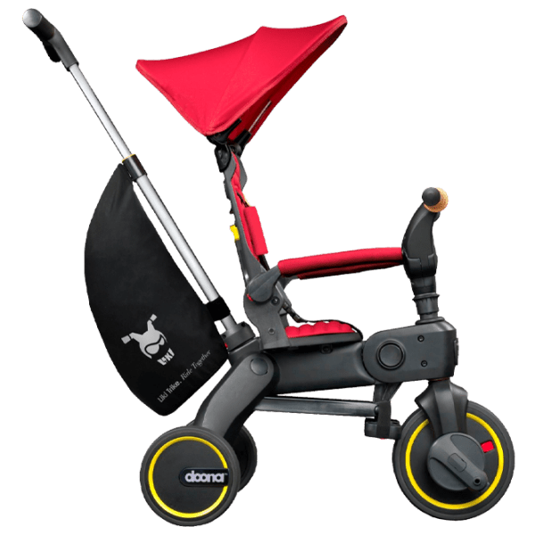 Triciclu Doona Liki Trike S5 Red Metal/ Pentru copii photo 2