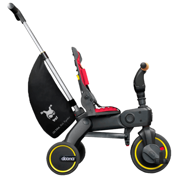 Triciclu Doona Liki Trike S5 Red Metal/ Pentru copii photo 3