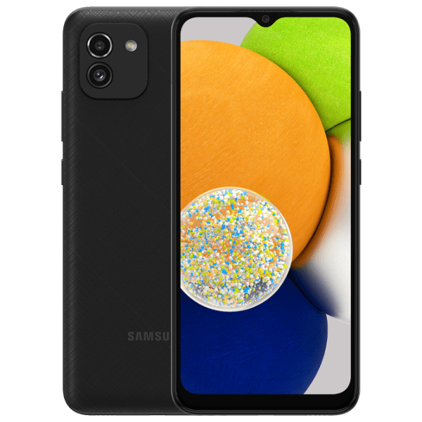 Samsung Galaxy A03 32 ГБ Черный 6.5" | 48 Мп | 3 ГБ | Dual SIM photo 1