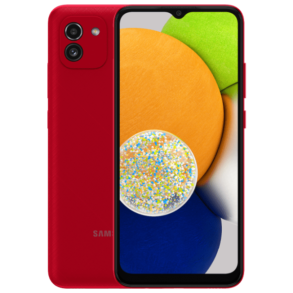 Samsung Galaxy A03 32 ГБ Красный 6.5" | 48 Мп | 3 ГБ | Dual SIM photo 1