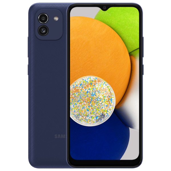 Samsung Galaxy A03 64 ГБ Синий 6.5" | 48 Мп | 4 ГБ | Dual SIM photo 1