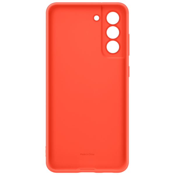 Husă pentru smartphone Samsung Galaxy S21 FE (EF-PG990TPEGRU) Coral Red Samsung, TPU, Back photo 5
