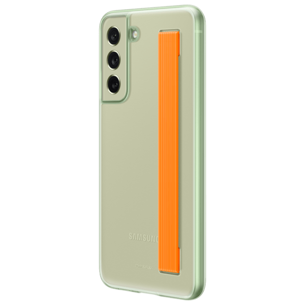 Husă pentru smartphone Samsung Galaxy S21 FE (EF-XG990) Olive Green Samsung, PC, Back photo 4