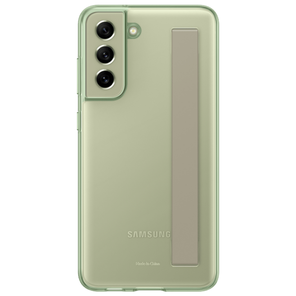 Husă pentru smartphone Samsung Galaxy S21 FE (EF-XG990) Olive Green Samsung, PC, Back photo 7