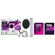 Consolă pentru jocuri Microsoft Xbox Series S Fortnite + Rocket League Bundle White SSD 512 GB, RAM 10 GB