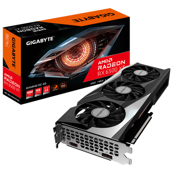 Видеокарта Gigabyte Radeon RX 6500 XT Gaming OC 4 ГБ  photo 6