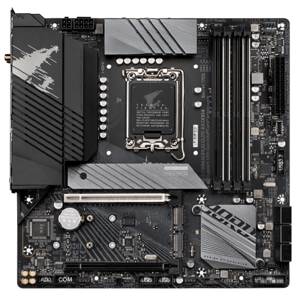 Материнская плата Gigabyte Z690M AORUS ELITE AX ATX  photo 1