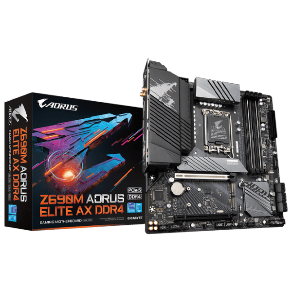 Материнская плата Gigabyte Z690M AORUS ELITE AX ATX  photo 5