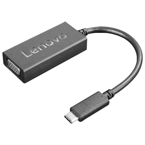 Adaptor Hub Lenovo Thinkpad USB-C to VGA Black USB Type-C photo 1
