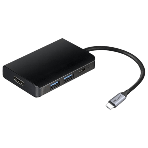 Adaptor Hub Chieftec DSC-501 Black USB Type-C photo 1
