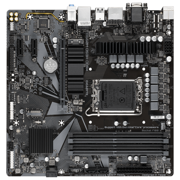 Материнская плата Gigabyte B660M DS3H mATX  photo 1