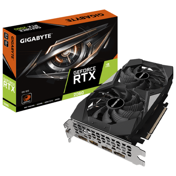 Видеокарта Gigabyte GeForce RTX 2060 D6 12 ГБ  photo 6