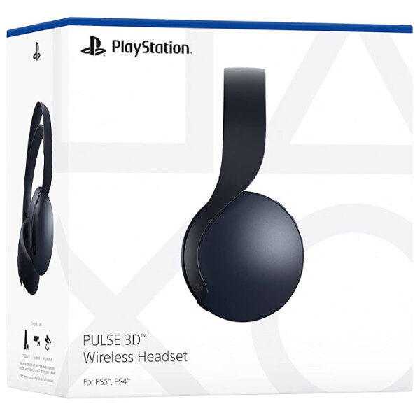 Căști Sony Pulse 3D Black Fără fir/ Gaming/ Over the ear photo 5
