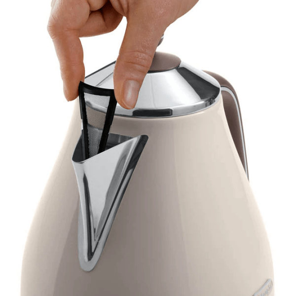 Ceainic electric DeLonghi KBOV2001 BG Beige 2000 W, 1.7 l, Material interior: Inox photo 4