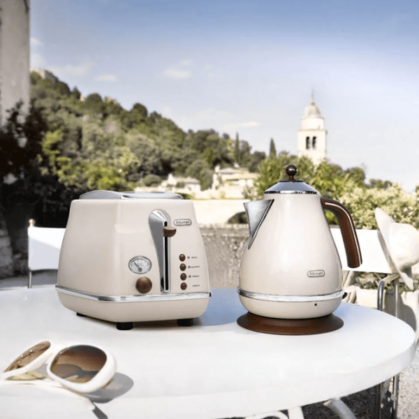 Ceainic electric DeLonghi KBOV2001 BG Beige 2000 W, 1.7 l, Material interior: Inox photo 5
