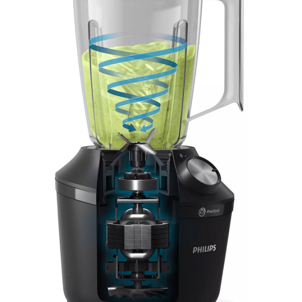 Blender staționar Philips HR2191/ 01 Black  photo 3