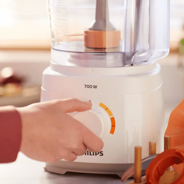 Robot de bucătărie Philips HR7310/ 00 White 700 W, Mecanic, Numărul de viteze: 2 photo 3