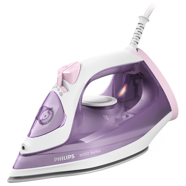 Fier de călcat Philips DST3010/30 Purple 2000 W, 30 g/min, 0.3 l, Ceramică photo 1