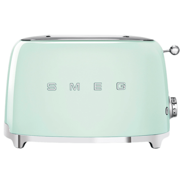 Тостер Smeg TSF01PGEU Зелёный 950 Вт, Количество степеней обжаривания: 6 photo 1