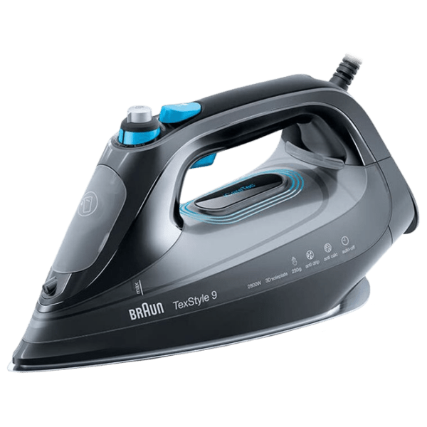 Fier de călcat Braun SI9188BK Gray 2800 W, 50 g/ min, 0.33 l, Saphir photo 1
