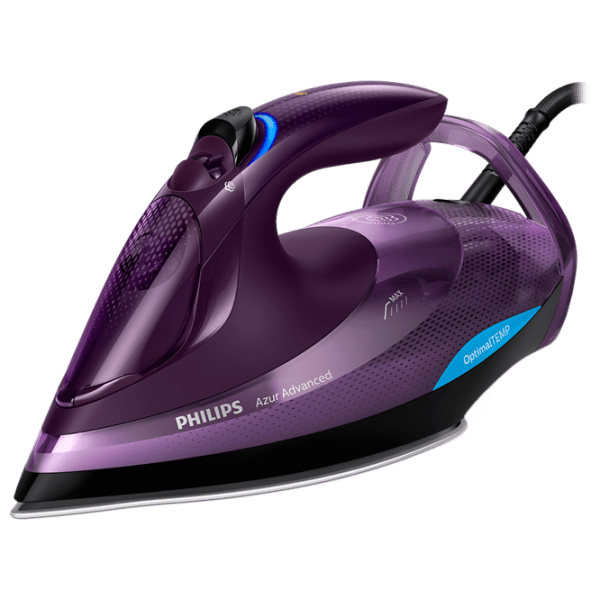 Fier de călcat Philips GC4934/30 Purple 3000 W, 55 g/min, 0.33 l, Metal photo 1