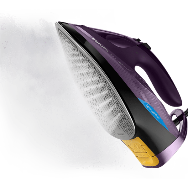 Fier de călcat Philips GC4934/30 Purple 3000 W, 55 g/min, 0.33 l, Metal photo 2