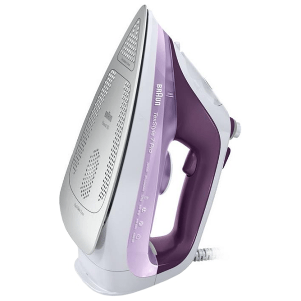Fier de călcat Braun SI7066VI Purple 2600 W, 50 g/min, 0.3 l, Acoperire antiaderentă photo 2