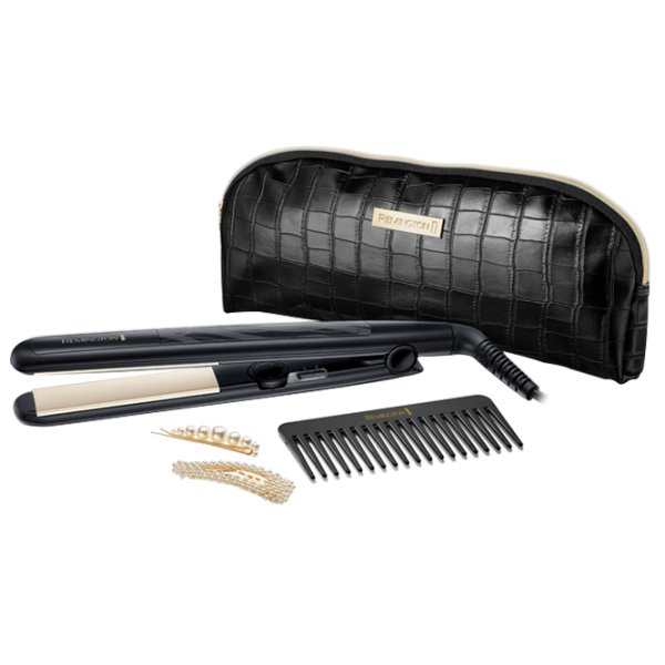 Placă de îndreptat părul Remington S3505 Black De îndreptat / Turmalină / 230 °C photo 4