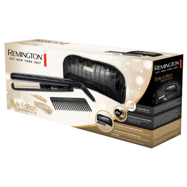 Placă de îndreptat părul Remington S3505 Black De îndreptat / Turmalină / 230 °C photo 5