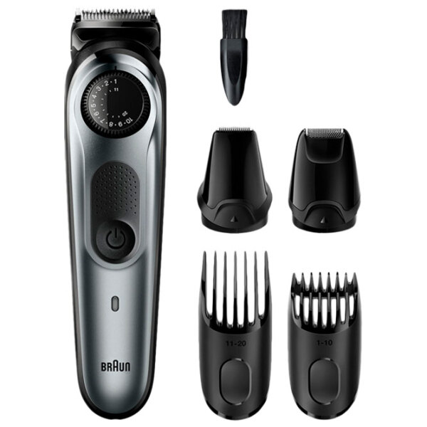 Trimmer facial Braun BT7220/15 Silver  photo 4