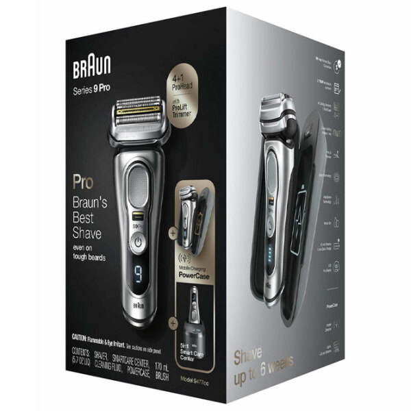 Бритва электрическая Braun Series 9 9477cc Серебряный  photo 4